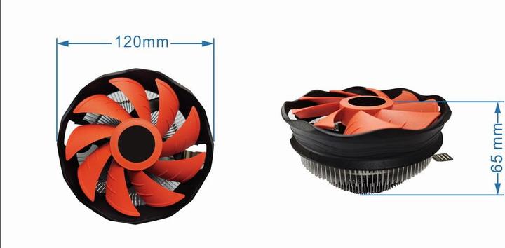 Immagine prodotto Gembird Ventola di raffreddamento della CPU Huracan X30