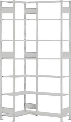 Actual product image Schulte Lagertechnik Plug-in system corner shelf MULTIplus150