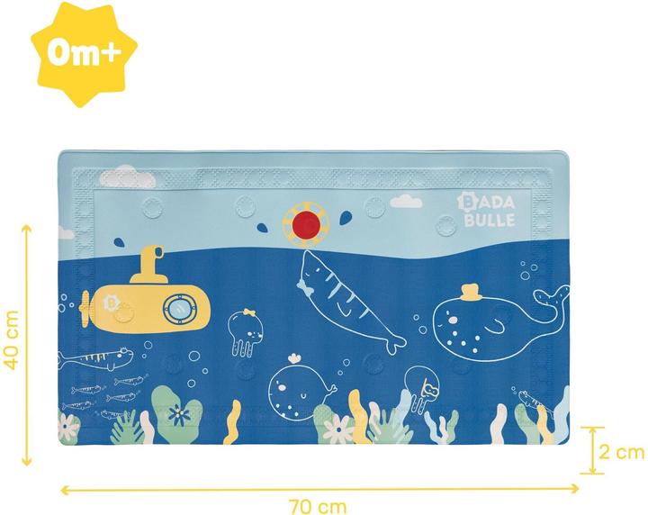 Image du produit Badabulle Tapis de bain avec thermomètre (70 x 40 x 2 cm)