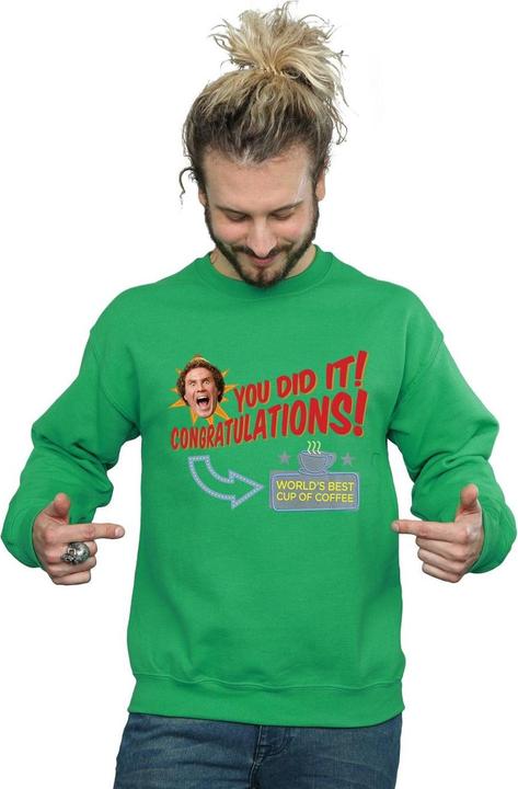 Produktbild Elf World's Best Coffee Sweatshirt (XXL)