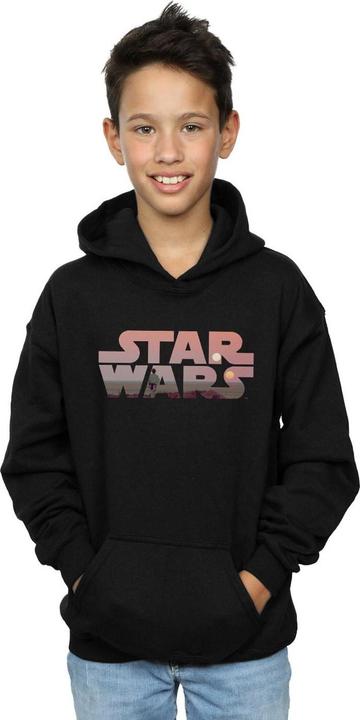 Image du produit Star Wars - Sweat à capuche TATOOINE LOGO - Garçon (152, 158)