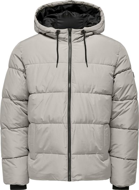 Only & Sons Kapuze mit Kordelzug Jacke Daunenjacke