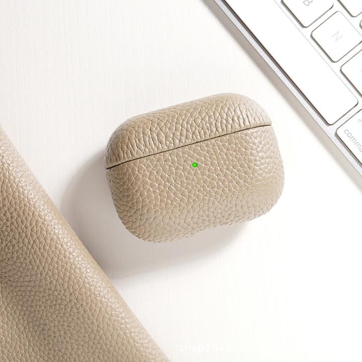 Image du produit PhoneLook Coque Étui de luxe absorbant les chocs en cuir véritable clair (Sac pour écouteurs)