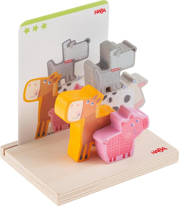Produktbild Haba Stapelspielzeug Bauernhof (Deutsch)