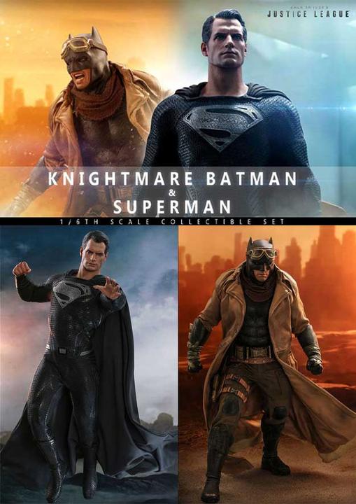 Produktbild Hot Toys Zack Snyder’s Justice League “Knightmare Batman & Superman” 1/6 Scale Figuren Set