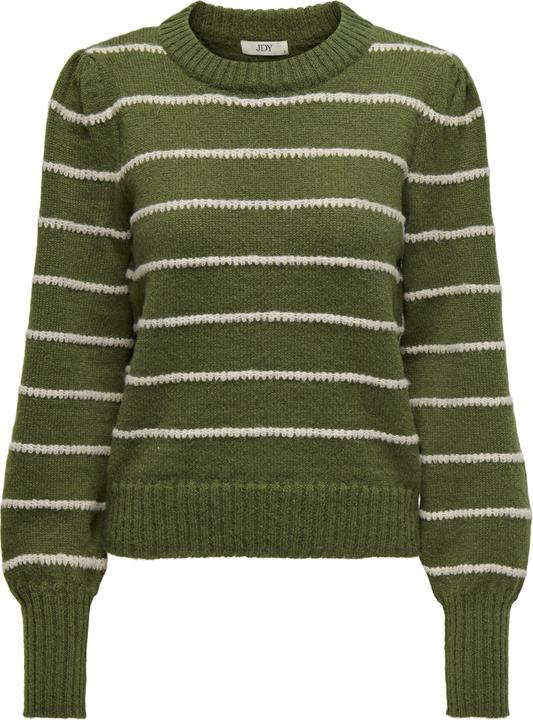 Produktbild JdY Normal geschnitten Hoch geschlossen Lange Bündchen Puffärmel Pullover Strickpullover (XL)