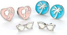Immagine prodotto Carat BARBIE - Set di 3 paia di boucles d'oreilles (Zinco)