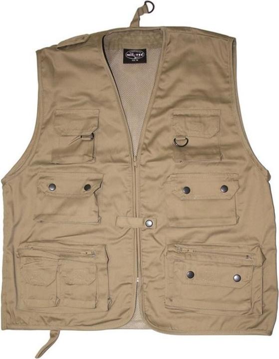 Image du produit Mil-tec gilet de chasse et de pêche, kaki (M)