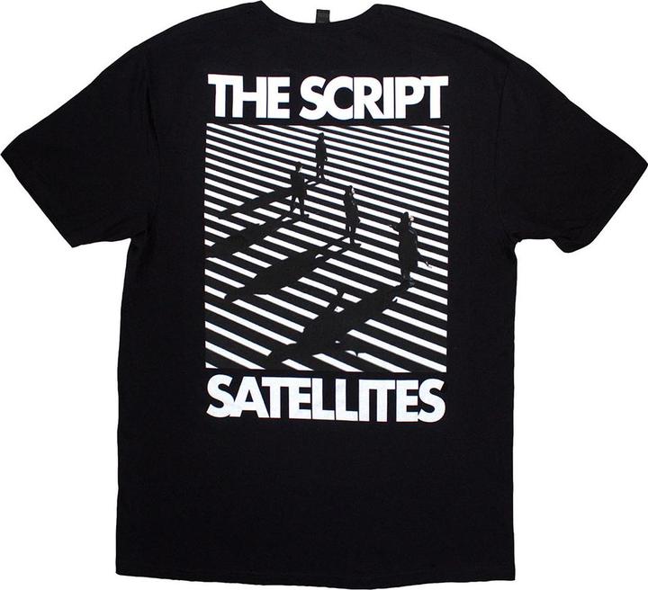 Actual product image The Script Unisex Adult Satellites Logo T-Shirt (M)