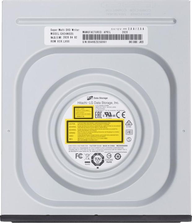 Produktbild Hitachi HLDS GH24NSD5 (DVD Laufwerk, CD Laufwerk, DVD Brenner)