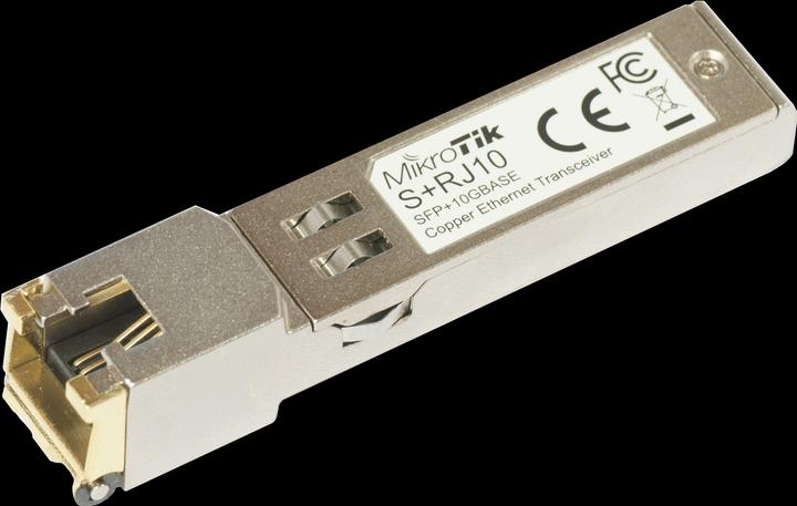 Actual product image MikroTik S+Rj10