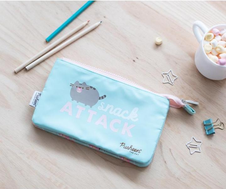 Actual product image Case Pusheen Mint, 21.5 x 12 cm