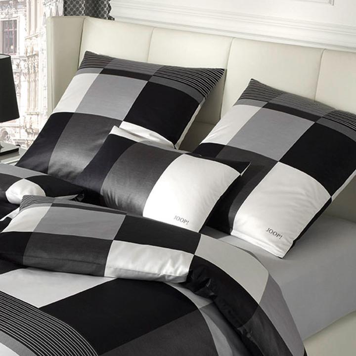 Actual product image Joop! Living Bedding Plaza Squares Black (Bedding set, 135x200 cm + 80x80 cm)