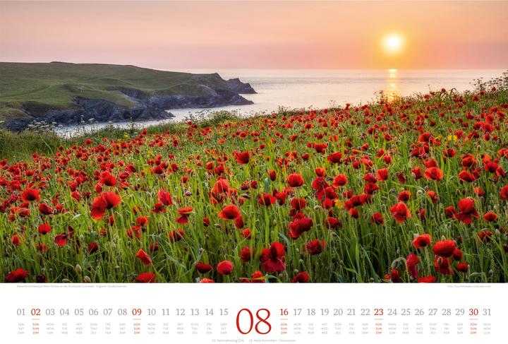Image du produit Harmonie Kalender 2026 (45 x 33 cm, Couverture rigide, Allemand, Français, Anglais)
