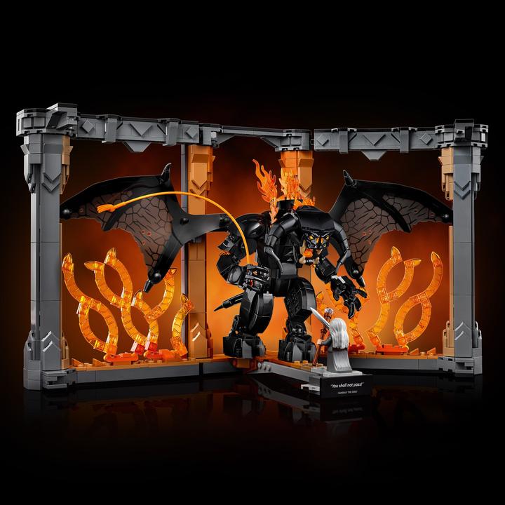 Immagine prodotto LEGO Il Signore degli Anelli: fermalibro Balrog (10367, LEGO Il Signore degli Anelli)
