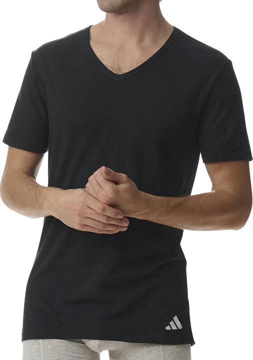Immagine prodotto adidas 4er Pack Active Flex Cotton Unterhemd / Shirt Kurzarm (XL)