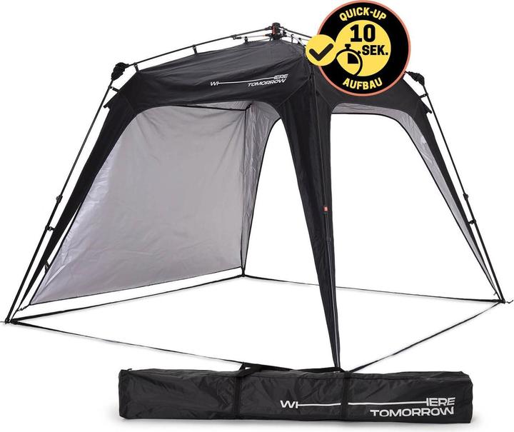 Actual product image Where Tomorrow Pavillon Pop Up - Schwarz, Anwendungsbereich: Outdoor (250 cm, 250 cm)