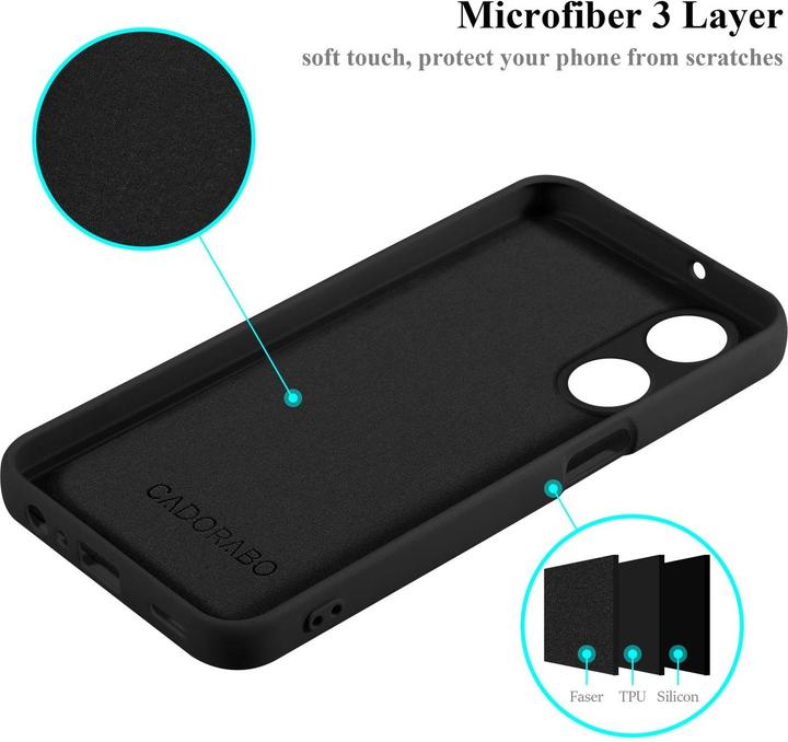 Produktbild Cadorabo Hülle für OPPO A78 5G TPU im Liquid Schutz Silikon Design (Oppo A78 5G)
