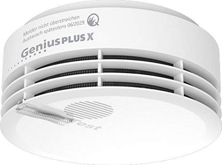 Actual product image Hekatron Genius Plus X 10-year smoke alarm device
