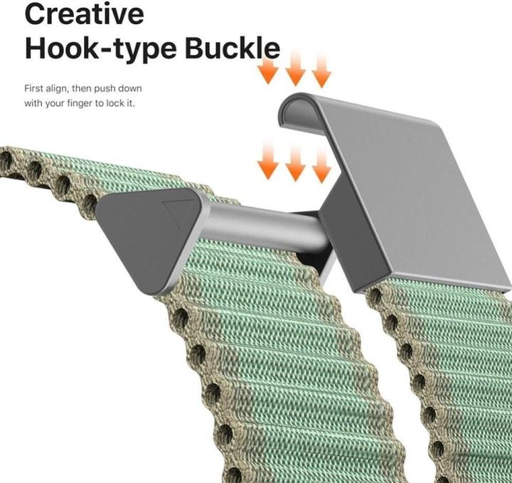 Actual product image Dux Ducis Ersatzarmband (45 mm, 44 mm, 42 mm, 46 mm, 49 mm, Nylon)