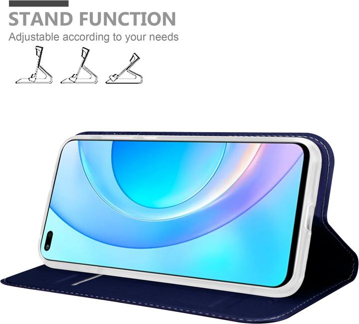 Actual product image Cadorabo Classy Book Case for Honor 50 LITE (Honor 50 Lite)