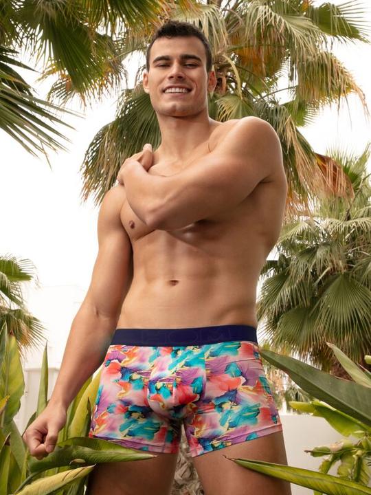 Produktbild HOM Retro Boxer Aquaflowers (M, Einzelpack)