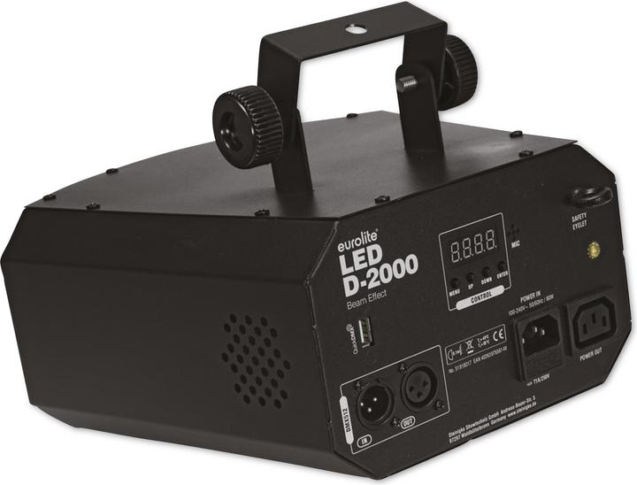 Actual product image Eurolite LED D-2000 beam effect