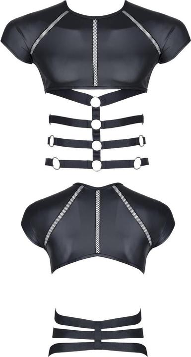 Produktbild Regnes Fetish Planet T-Shirt Wetlook & Mesh (XL)