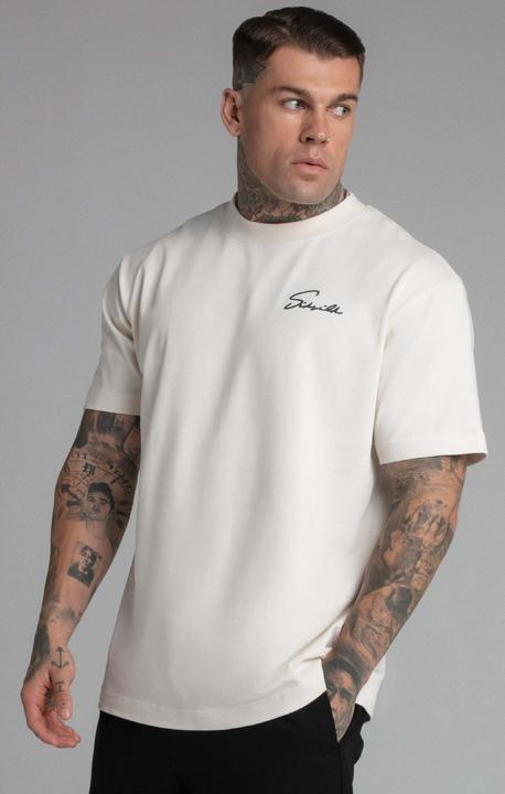 Actual product image Siksilk T-shirts Script T-Shirt (L)