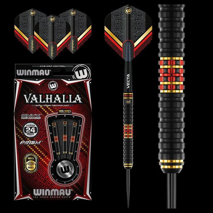 Actual product image Winmau Valhalla 85/95% 1484-24g Stone Dart (24 g)