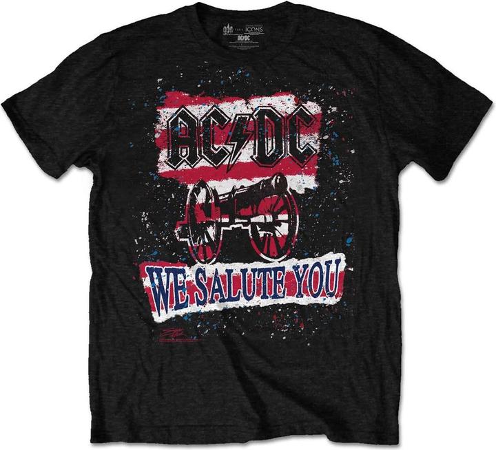 AC/DC We Salute You Stripe TShirt