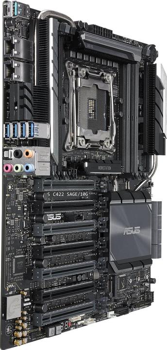 Produktbild ASUS WS C422 SAGE (LGA 2066, Intel C422, SSI CEB)