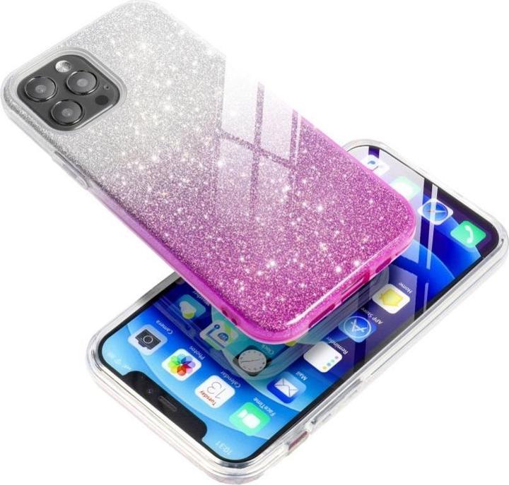 Produktbild Forcell Back panel cover OEM SHINING Case for SAMSUNG S24 Plus transparent pink (Samsung Galaxy S24+)