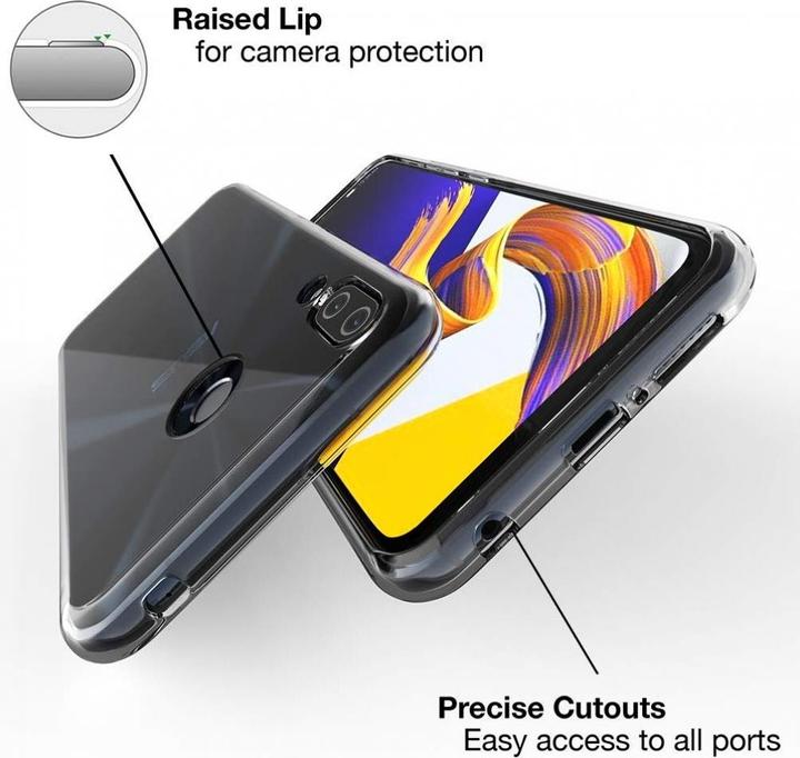 Image du produit Screenguard Asus ZenFone 5 / 5Z Etui souple en TPU transparent (Asus Zenfone 5Z)