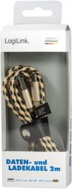 Actual product image LogiLink CU0135 (2 m, USB 2.0)