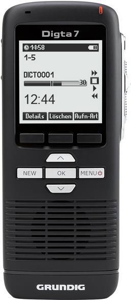 Image du produit Grundig Digta 7 Machine à dicter numérique - Type 702 (2 Go)
