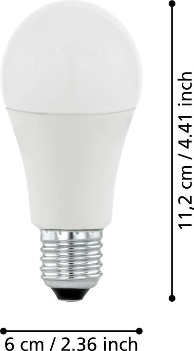 Image du produit EGLO Sources lumineuses (E27, 11 W, 1055 lm, 1 x, F)