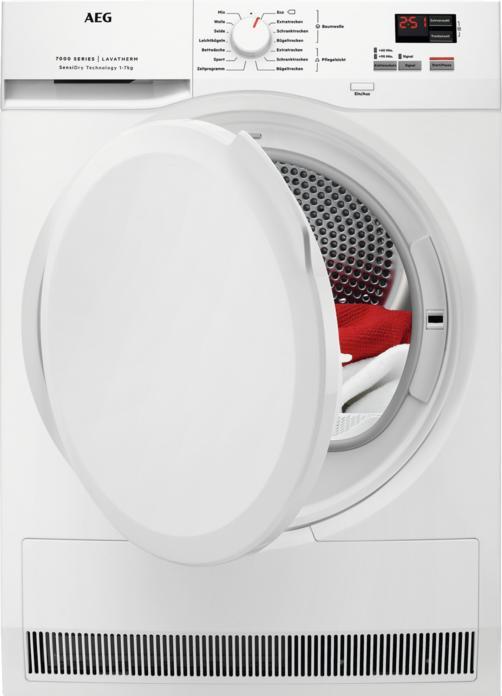 Produktbild AEG T7DB41580 - Wäschetrockner - 7000 SENSIDRY® - 8 KG ( EEK: A++ / Skala A+++ bis D ), 916098684 (8 kg, Links)