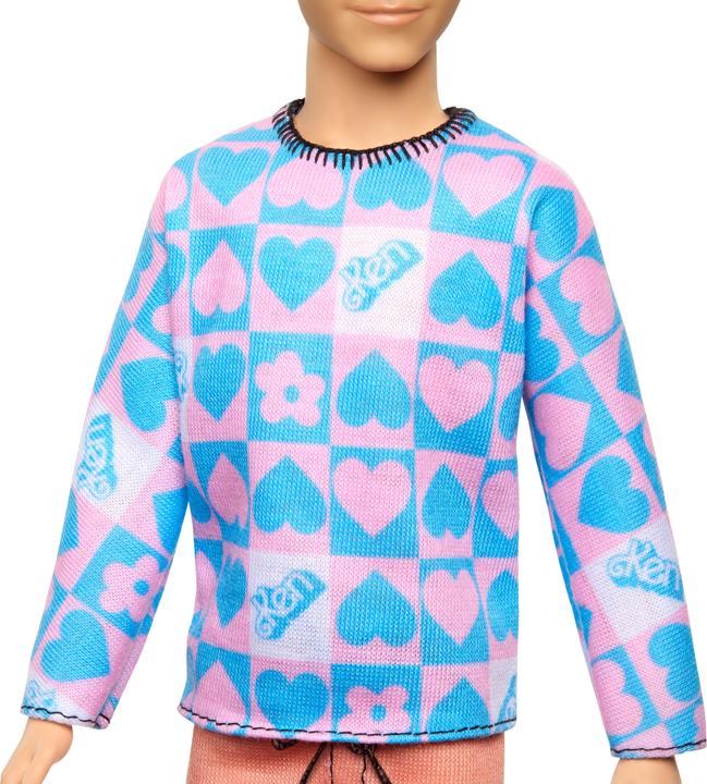 Immagine prodotto Barbie Bambola Fashionista Ken - Maglione blu e rosa