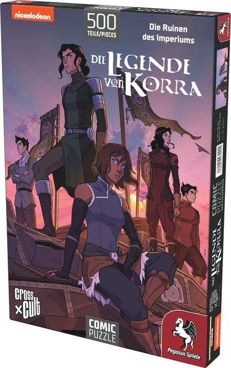 Produktbild 76007G - Die Legende von Korra - Die Ruinen des Imperiums, Puzzle, 500 Teile (DE-Ausgabe) (500 Teile)