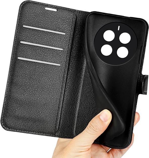 Immagine prodotto MU Classic Serie di copertine per libri in pelle Litchi (Realme 12)