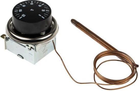 Actual product image Rs Pro Capillary thermostat SPDT 0-120°C