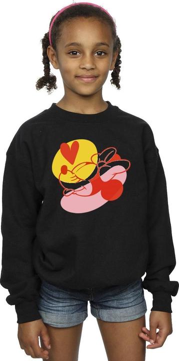 Produktbild Disney Minnie Mouse Tongue Heart Sweatshirt Mädchen (128)