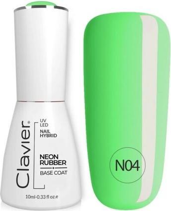 Produktbild Clavier Luxury Nail Neon Rubber Base N04 10Ml