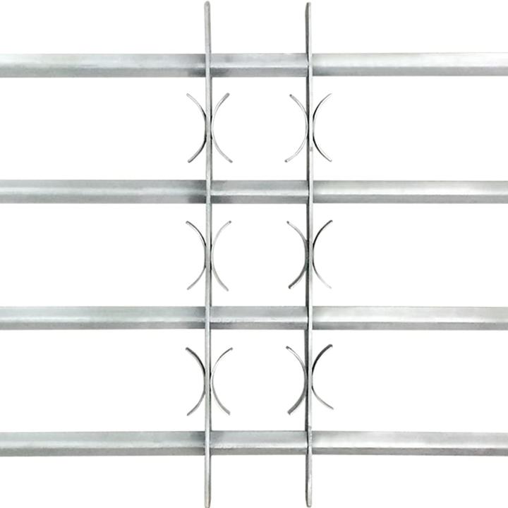 Produktbild Diverse Hardware Fenstergitter Verstellbar mit 4 Querstäben 500-650 mm