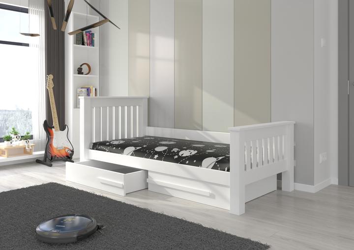 Actual product image ADRK Furniture Bed with mattress CARMEL 180x80 (180 x 80 cm)