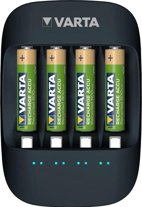 Immagine prodotto Varta caricabatterie ecologico (1 pz., AAA, 800 mAh, Batteria + Caricabatterie)