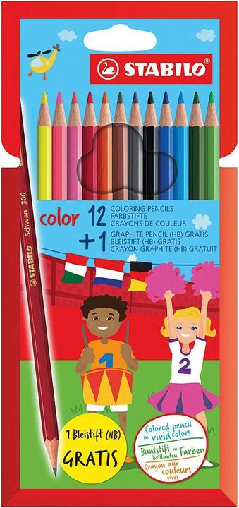 Produktbild STABILO Buntstifte 'color' (Mehrfarbig, 12 x)