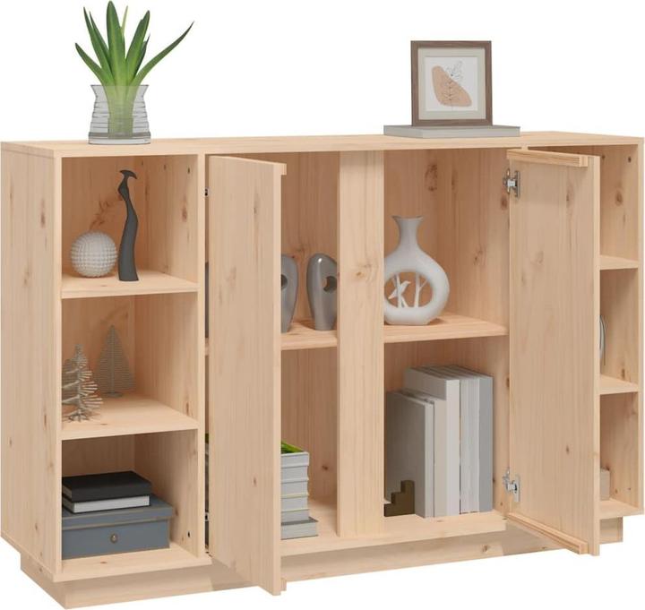 Produktbild VidaXL Sideboard 120x35x80 cm Massivholz Kiefer,Material (120 x 35 x 80 cm)