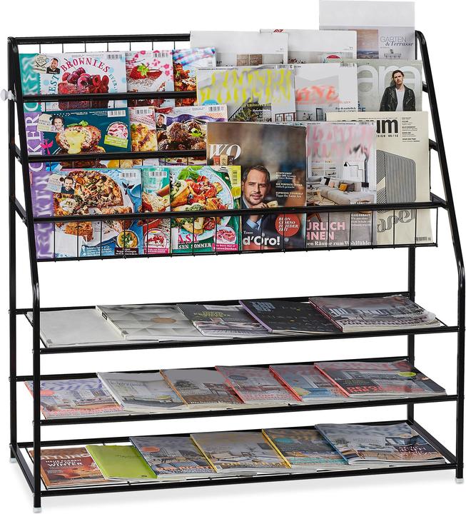 Produktbild Relaxdays Zeitschriftenregal (97 x 37 x 96 cm)